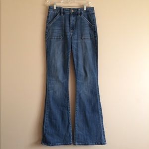 The Limited Denim High Waisted Flare Jeans